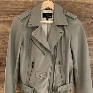 Lederjacke