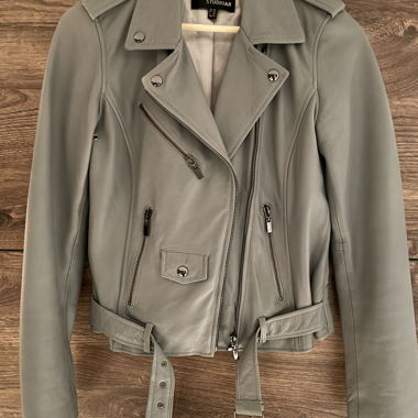 Leather jacket