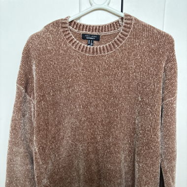 New look maternity jumper chenille style fabric 