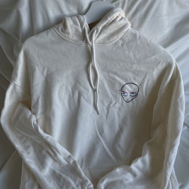 Yourturn Hoodie Cremefarbig Gr. S