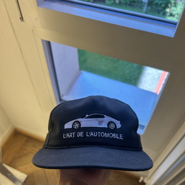 KAR L'Art De L'Automobile Cap - White Testarossa