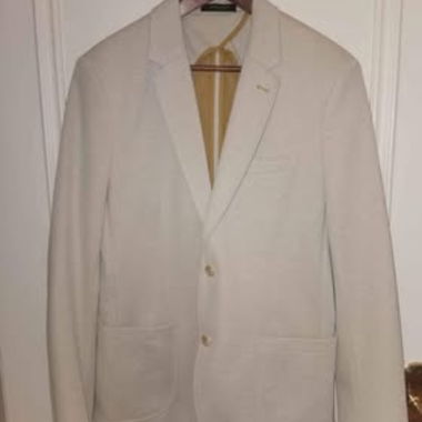 Clean Vintage Blazer in Creme