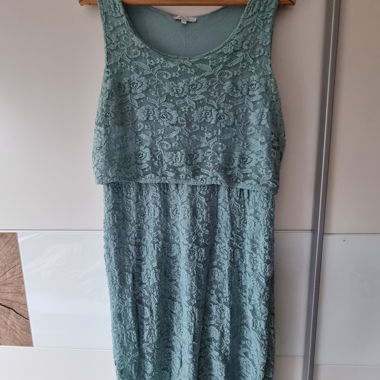 Elegantes Schwangerschafts-Stillkleid 
