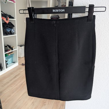 Bleistiftrock mit hoher Taille