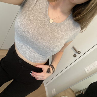 GREY TANK TOP FROM THE HAMPTONS