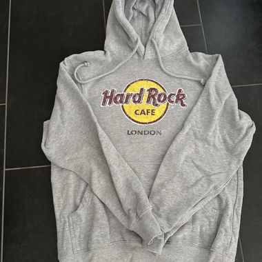 Hard Rock Cafe London Hoodie grigio, Tg. M