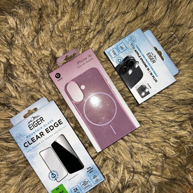 iPhone 16 Case- und Lens-Protector-Set