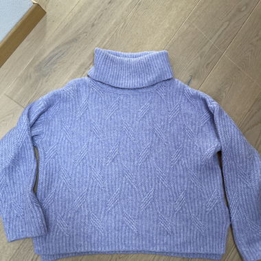 Opus Strickpullover, lila, M