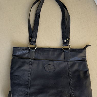 Blue Leather Handbag (Rowallan)