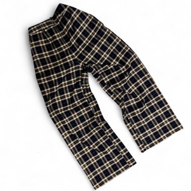 Pantaloni di flanella a quadri Gr. 40