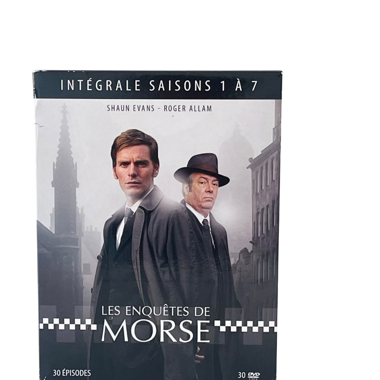 MORSE INVESTIGATIONS: 30 DVD (Seasons 1 to 7)
