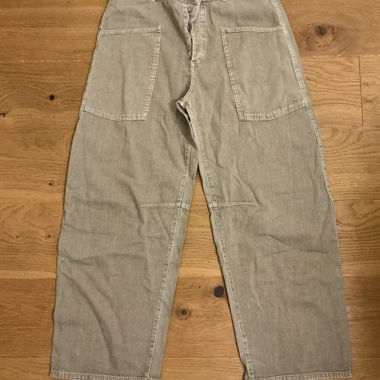 Beige Cargo Pants