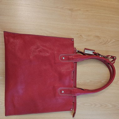 Italienische Lederhandtasche