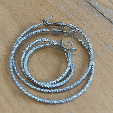 Creolen silber set (von lovisa)