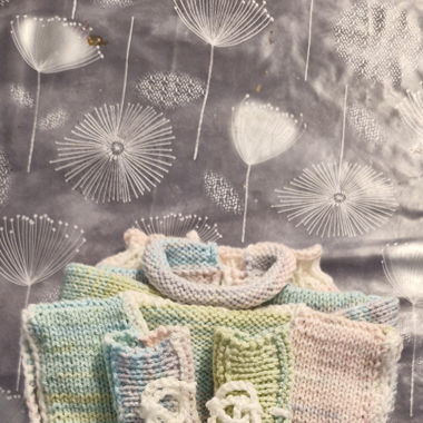 Ensemble au tricot 