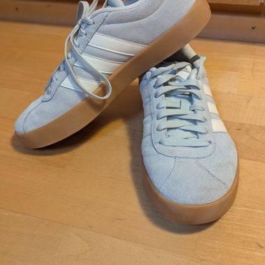 Light Blue Adidas Sneakers