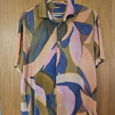 Camicia vintage MNG dai colori vivaci