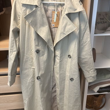 Trench coat color menta