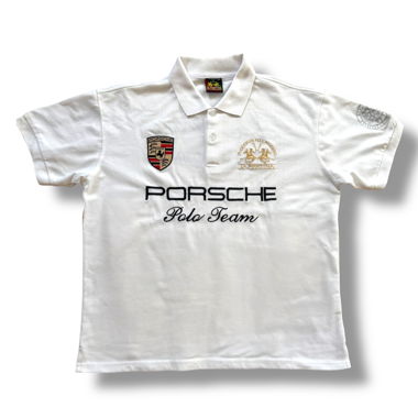 La Martina Porsche 2012 weißes Poloshirt