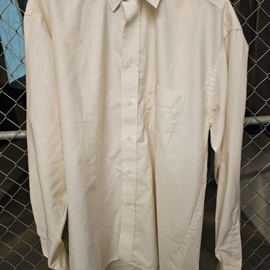 Camicia Beige con Tasche sul Petto