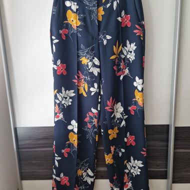 Flowy Floral Pants