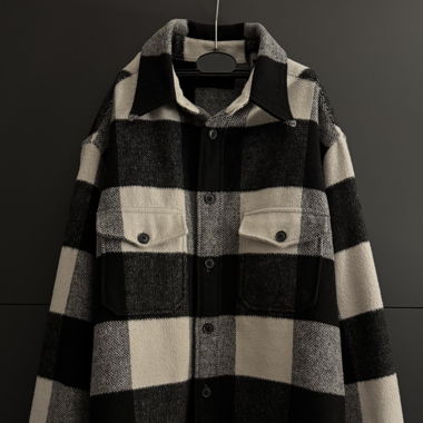 All Saints Flannel Jacke