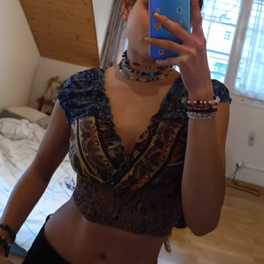 gemustertes Shirt vintage