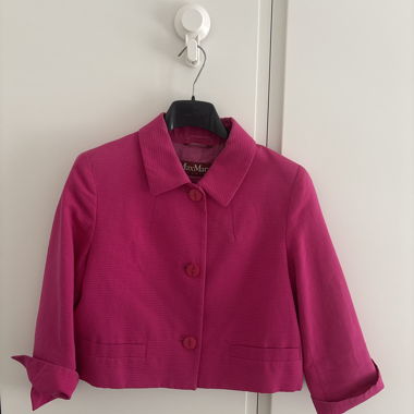 Giacca corta rosa MaxMara