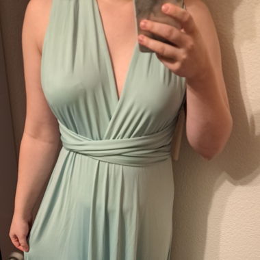 Infinitydress in blau