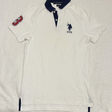 White U.S. Polo Assn. polo