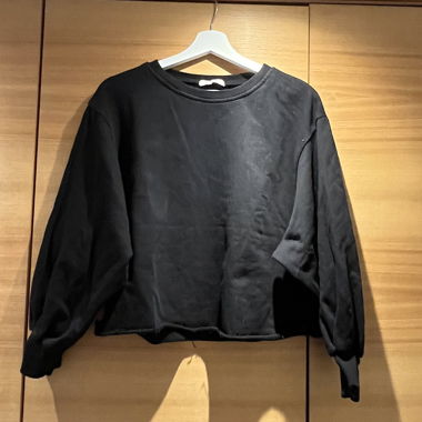schwarzes Sweatshirt „girls POWER“