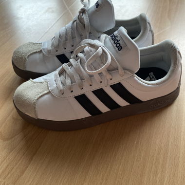 White Adidas sneakers