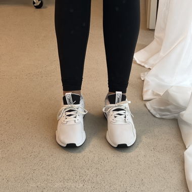 Weisse Puma Sneaker