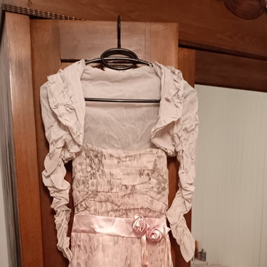 Kurzes Kleid rosa inkl. Bolero