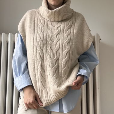 Pollunder Hallhuber beige