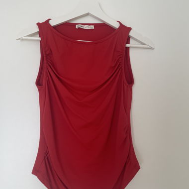 Canotta rossa Pull&Bear