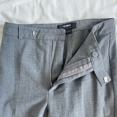 Graue PULL&BEAR Anzughose