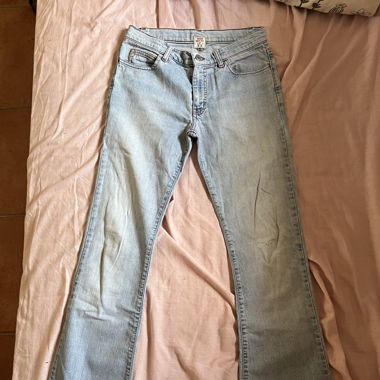 Bell-bottom jeans