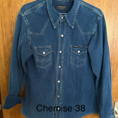 Chemise en jean NEXOS