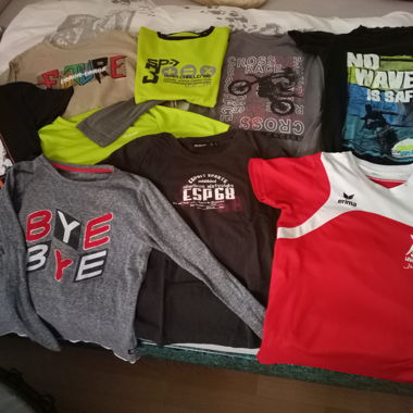 Set di T-shirt sportivi per ragazzi
