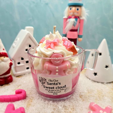 Handmade Candle - Santa Sweet Cloud/Elix'cire