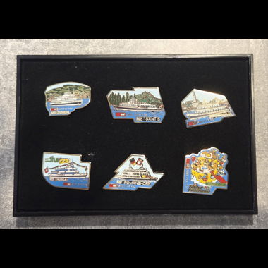 Set de pins de bateau CFF Suisse