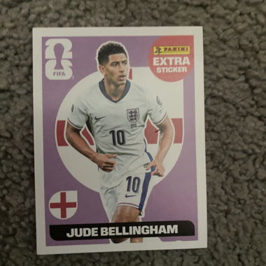 Jude Bellingham Panini Sticker