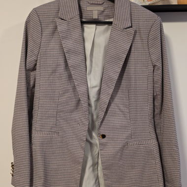 Blazer a quadri H&M