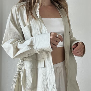 Zara light weight button down shirt