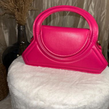 Mini borsa rosa fucsia