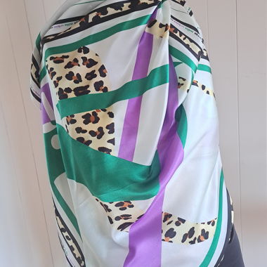 MILA SCHÖN CONCEPT vtg Foulard Schal Seide Carré 