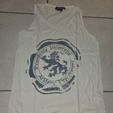 Weisses Tanktop Bluetrade Co. Grösse M