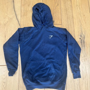 Gymshark Navy Hoodie XS