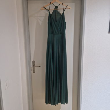Grünes Maxi Kleid